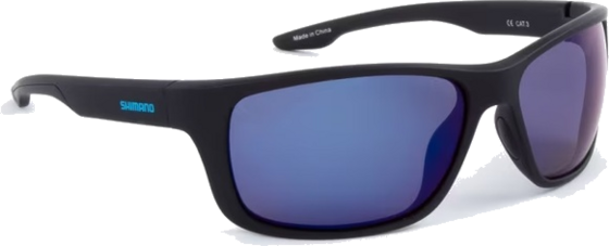 SHIMANO Shimano Eyewear Antares Matte Black Blue Mirror på