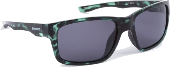 SHIMANO Shimano Eyewear Aspire Green Tortoiseshell Dark Grey på