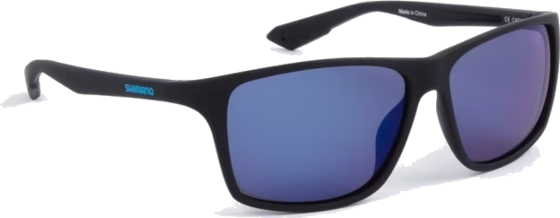 SHIMANO Shimano Eyewear Technium Matte Black Blue Mirror på