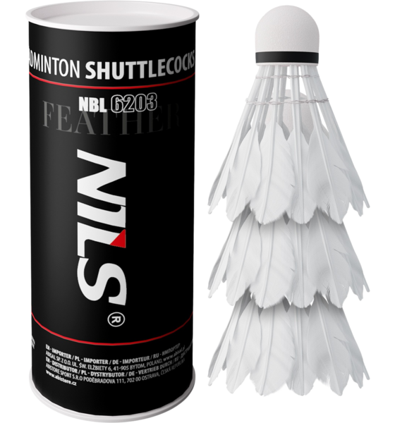 NORTHIX Shuttlecocks, Feather, 3-pack på