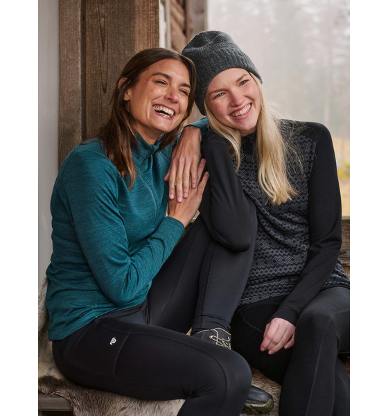 ULLMAX Sidensjö Merino Warm 1/2 Zip W på