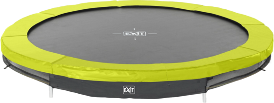 EXIT Silhouette Nedgrävd Sport-studsmatta Ø244cm - Grön på