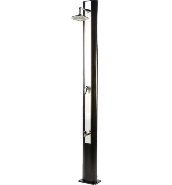 MOUNTFIELD Solar Shower De Luxe - Aluminium/ Stainless Steel - 35l / 220cm Height på