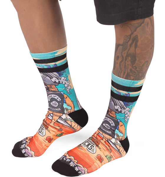 AMERICAN SOCKS Son Of A Beach - Mid High på