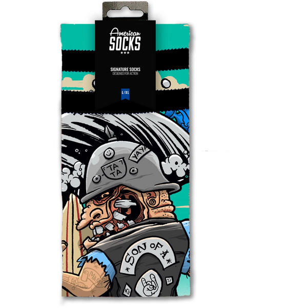AMERICAN SOCKS Son Of A Beach - Mid High på