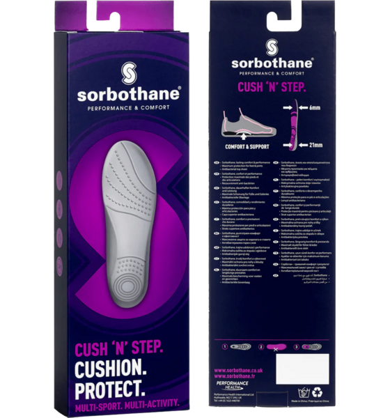 SORBOTHANE Sorbothane Cush N Step på