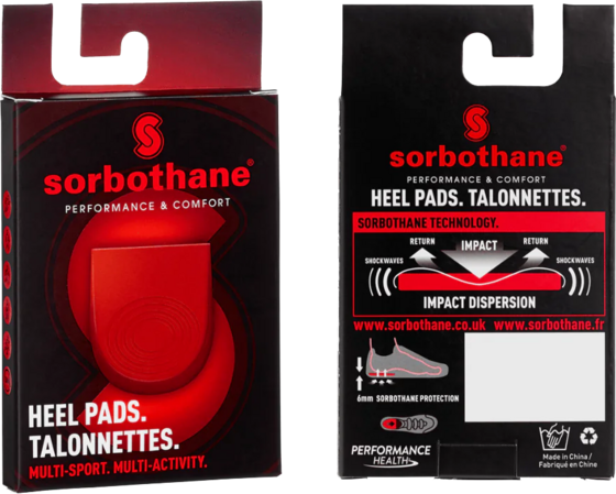 SORBOTHANE Sorbothane Heel Pads på