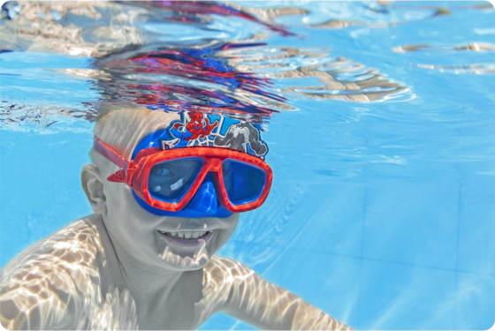 B2X Spider-man Bestway 98023 Children's Swimming Mask på