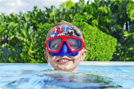 B2X Spider-man Bestway 98023 Children's Swimming Mask på