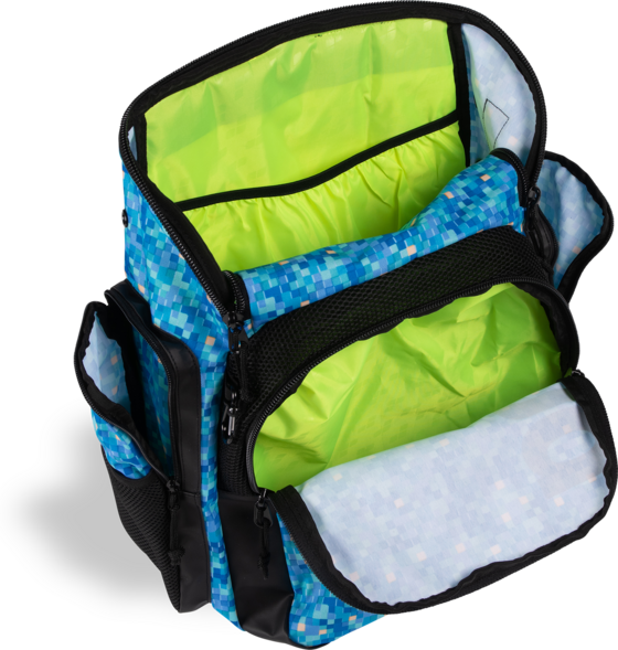 ARENA Spiky III Backpack 35 Allover Pooltiles på