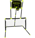 NORTHIX Sports Set 6in1 Goal Basket Field Hockey Ball Shield på