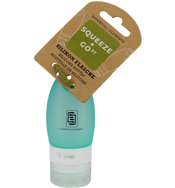 ESSENTIAL ELEMENTS Squeeze+go Refillable Silicon Bottle på