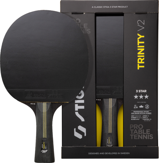 STIGA Stiga Pingisracket Trinity V2, 3-stjärnigt på