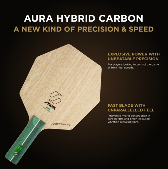 STIGA Stiga Pingisstomme Aura Hybrid Carbon på
