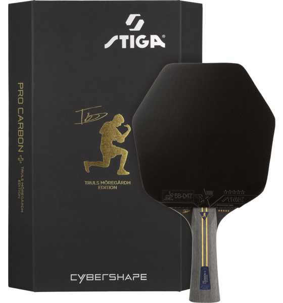 STIGA Stiga Pinigsrack Pro Carbon Plus Cybershape Truls Edition - 5-star på