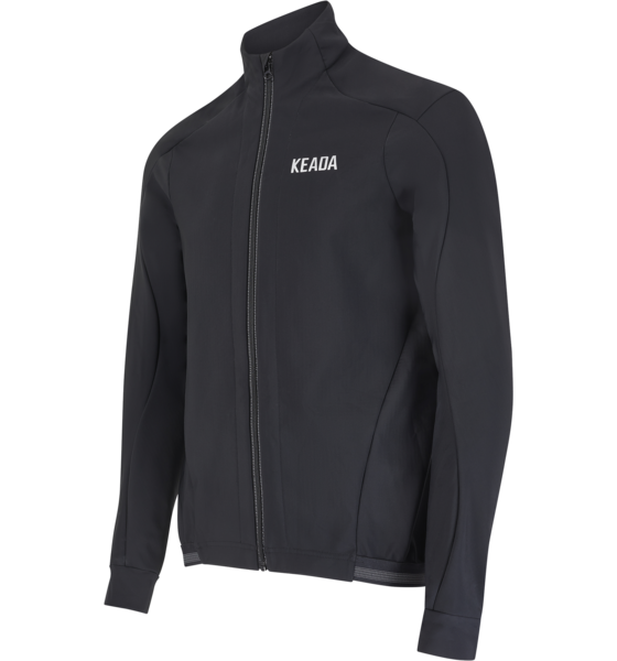 KEADA SPORTS Storm Jacket Black – Mens Thermal Cycling Jacket på