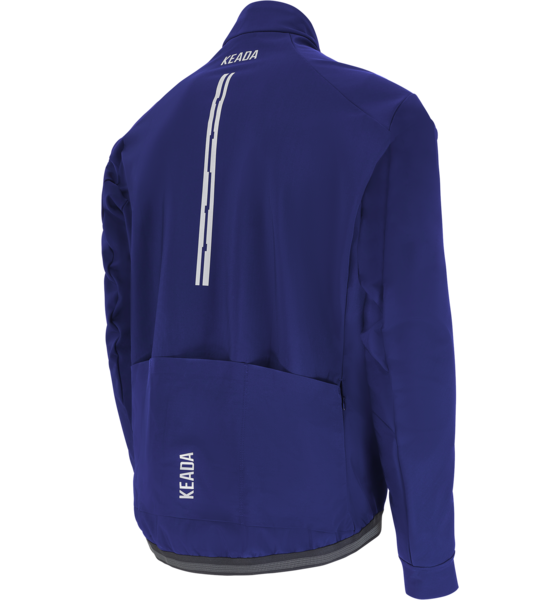 KEADA SPORTS Storm Jacket Navy – Mens Thermal Cycling Jacket på