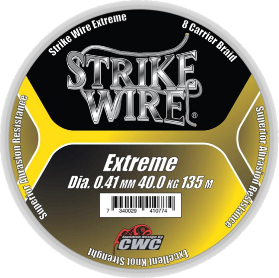 STRIKE WIRE Strike Wire Extreme, 0,10mm/6kg - 135m, H-v Yellow på
