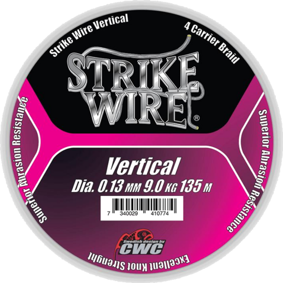 STRIKE WIRE Strike Wire Vertical, 0,10mm/6kg -135m, H-v Pink på