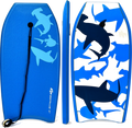NORTHIX Sup Board Children's Bodyboard Surfboard Surfboard Blue 104 X 52 X 6 Cm på