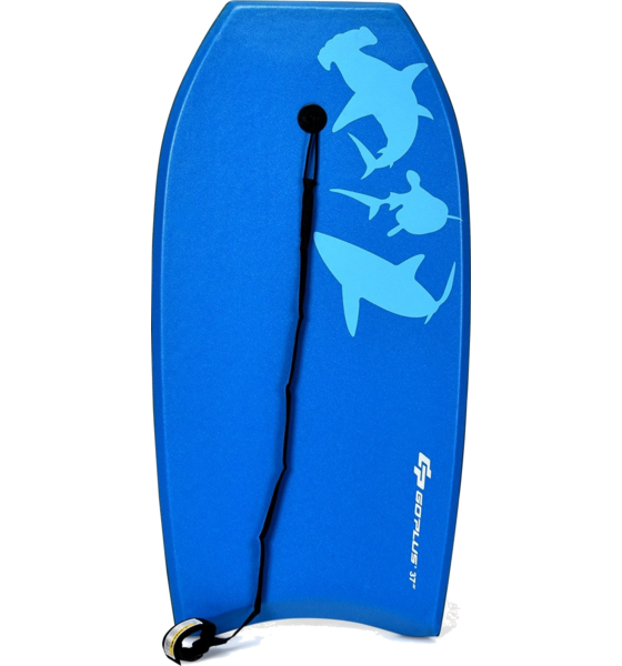NORTHIX Sup Board Children's Bodyboard Surfboard Surfboard Blue 104 X 52 X 6 Cm på