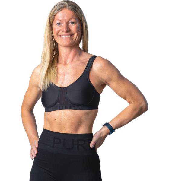 PURE LIME Support Bra High Impact på