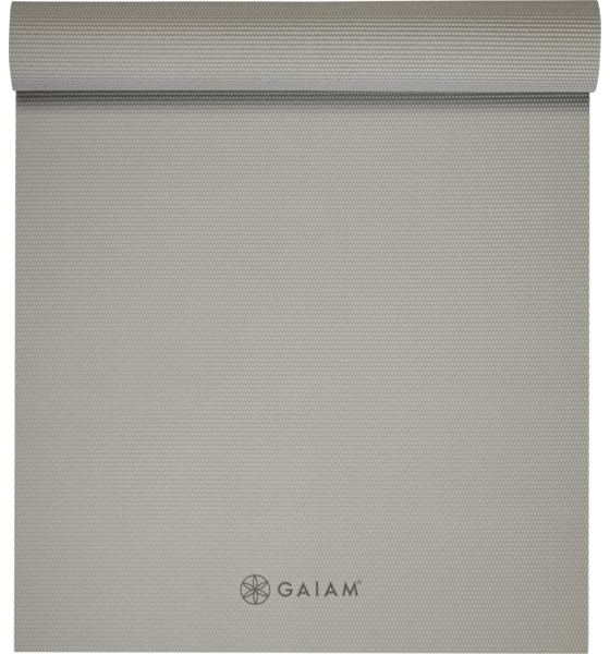 GAIAM Sustained Grey Yoga Mat 5mm på