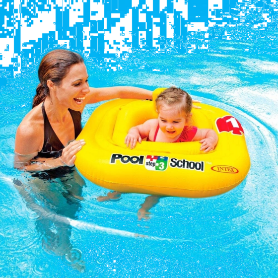 INTEX Swimming Learning Wheel Seat Backrest Intex 56587 på