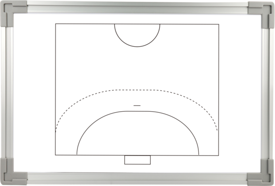 PRO MATCH Taktiktavla Handboll 45x30cm på