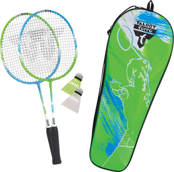 TALBOT-TORRO Talbot-torro 2 Attacker Junior Children's Badminton Set på