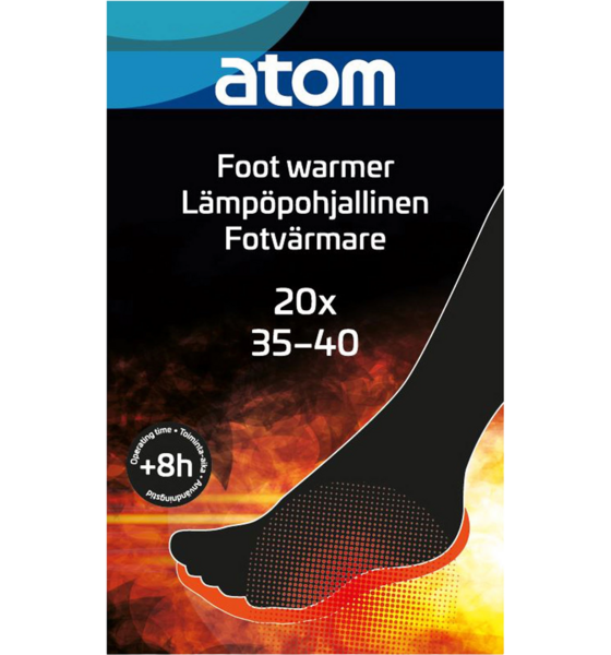 ATOM Termisk Innersula Strl 35-40 20 St på