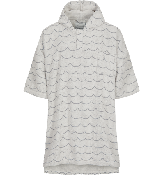 EMMAMALENA Terry Poncho Wave Ecru på