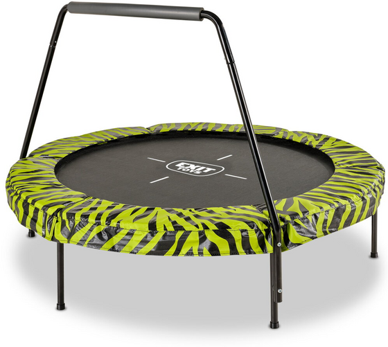 EXIT Tiggy Junior Studsmatta Med Stång Ø140cm - Svart/grön på