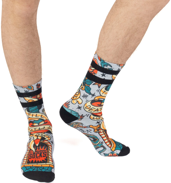 AMERICAN SOCKS Till Death Do Us Part - Mid High på