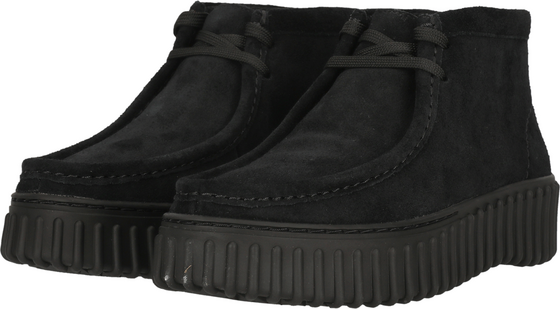 CLARKS Torhill Moss Black på