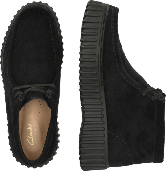 CLARKS Torhill Moss Black på