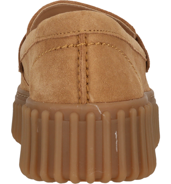CLARKS Torhill Penny Ljusbrun Mocka på