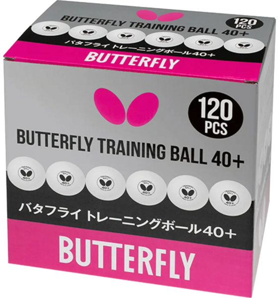 BUTTERFLY Träningsboll 120-pack på