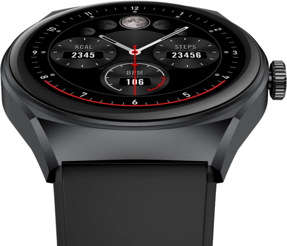 CELLY Trainerhalo Smartwatch Med Rund Urtavla på