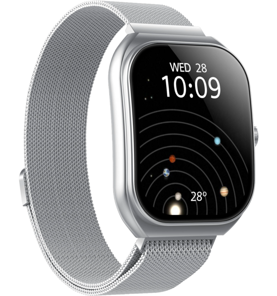 CELLY Trainerwide Smartwatch Milanese Mesh på