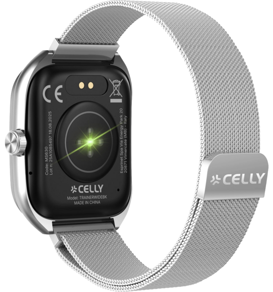 CELLY Trainerwide Smartwatch Milanese Mesh på