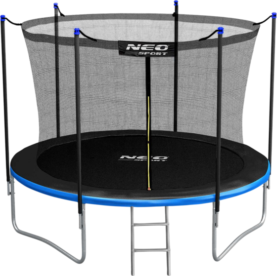 B2X Trampoline For The Garden 8ft/252cm With Internal Safety Net And Ladder Neo-sport på