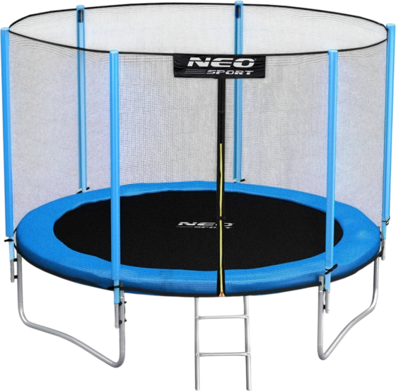 B2X Trampoline For The Garden 8ft/252cm With Outer Net And Ladder From Neo-sport på