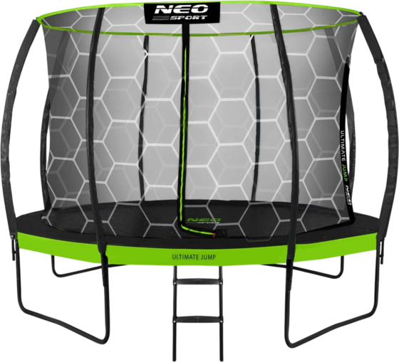 B2X Trampoline For The Garden, 374 Cm With Inner Protective Net From Neo-sport på