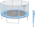 B2X Trampoline Top Post With Outer Net 8-15 Ft Blue Neo-sport på
