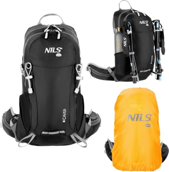 NORTHIX Travel Pack, Black, 18l Capacity på