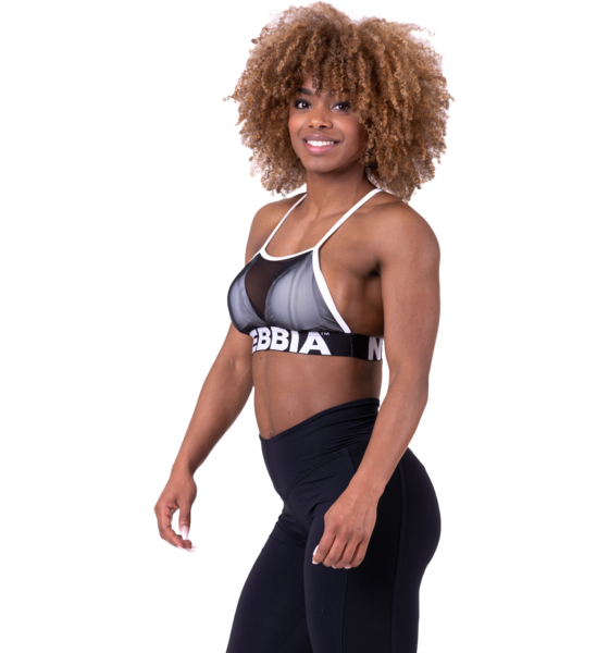 NEBBIA Triangle Mesh Bra på