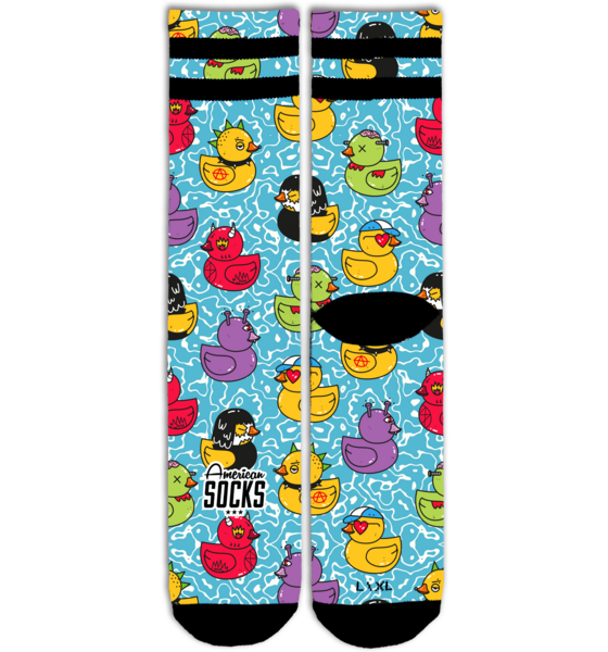 AMERICAN SOCKS Tub Duck - Mid High på