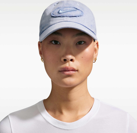 NIKE Unstructured Denim Patch Cap Club på