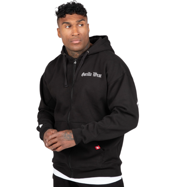 GORILLA WEAR Utah Zipped Hoodie på